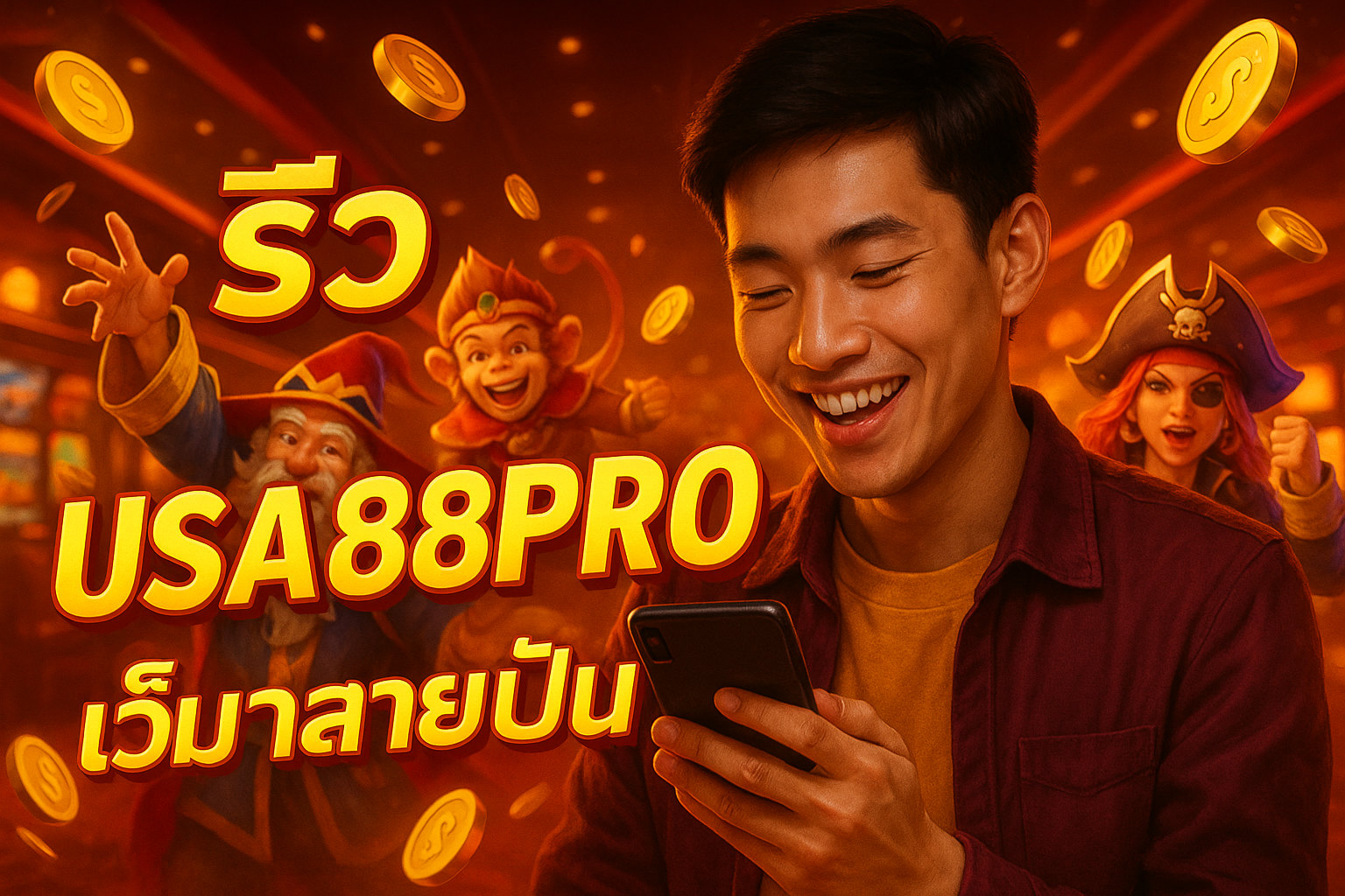 รีวิว USA88PRO เว็บคาสิโนสายปั่น