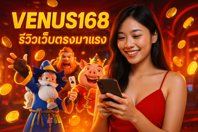 VENUS168 รีวิวเว็บตรงมาแรง