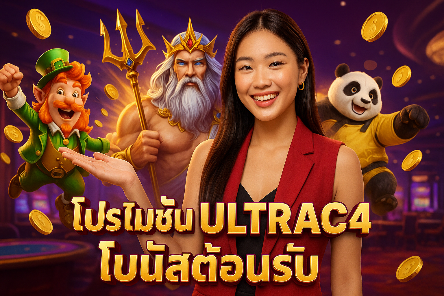 โปรโมชั่น ULTRAC4 โบนัสต้อนรับ