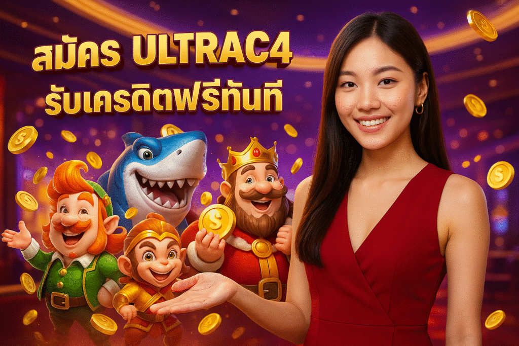 สมัคร ULTRAC4 วันนี้ รับเครดิตฟรีทันที