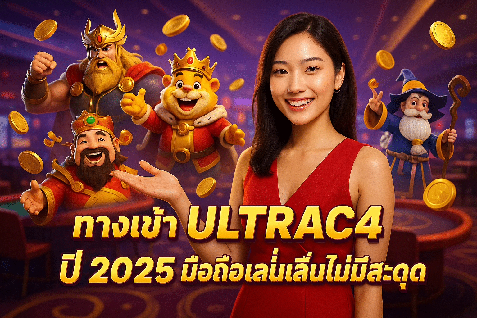 ทางเข้า ULTRAC4 ปี 2025 มือถือเล่นลื่นไม่มีสะดุด